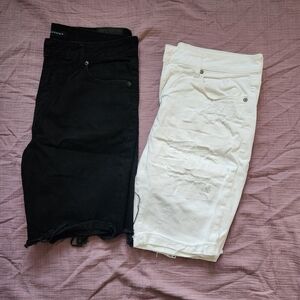 Aeropostale Black and White Jeans